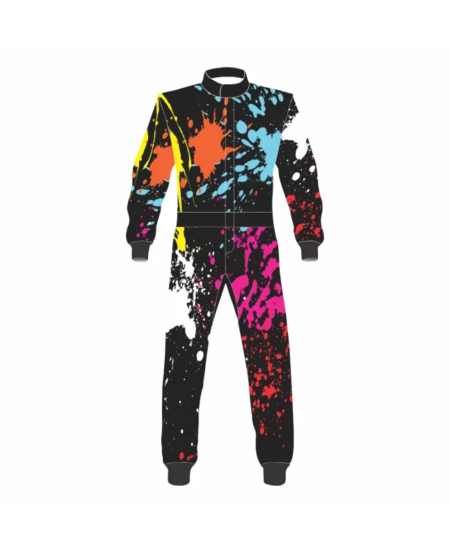 Multi-Colors-Full-Kart-Racing-Suit-Front-View