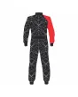 Black-Pattern-White-Kart-Racing-Suit-Back-View