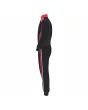 Black-Red-Grey-Kart-Racing-Suit-Left-View