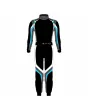 Black-White-Ferozi-Kart-Racing-Suit-Front-View