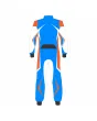 Blue-Orange-White-Kart-Racing-Suit-Back-View
