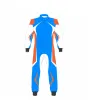 Blue-Orange-White-Kart-Racing-Suit-Front-View