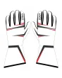 Kart-Racing-Gloves-White-Red-Front-View