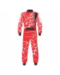 Red-Silver-Kart-Racing-Suit-Back-View