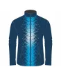 Team-Jacket-Windbreaker-Softshell-Jacket-Blue-Doted-Front-View