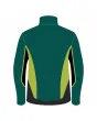 Team-Jacket-Windbreaker-Softshell-Jacket-Green-Black-Back-View