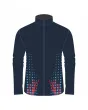 Team-Jacket-Windbreaker-Softshell-Jacket-Navy-Doted-Front-View