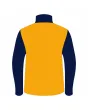 Team-Jacket-Windbreaker-Softshell-Jacket-Navy-Yellow-Red-Back-View