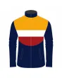 Team-Jacket-Windbreaker-Softshell-Jacket-Navy-Yellow-Red-Front-View