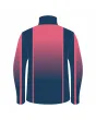 Team-Jacket-Windbreaker-Softshell-Jacket-Pink-Navy-Back-View