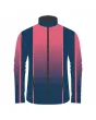 Team-Jacket-Windbreaker-Softshell-Jacket-Pink-Navy-Front-View