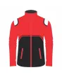 Team-Jacket-Windbreaker-Softshell-Jacket-Red-Black-Front-View
