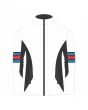 Team-Jacket-Windbreaker-Softshell-Jacket-White-Black-Red-Front-View