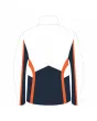 Team-Jacket-Windbreaker-Softshell-Jacket-White-Orange-Navy-Back-View