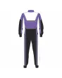 Voilet-Black-Kart-Racing-Suit-Back-View