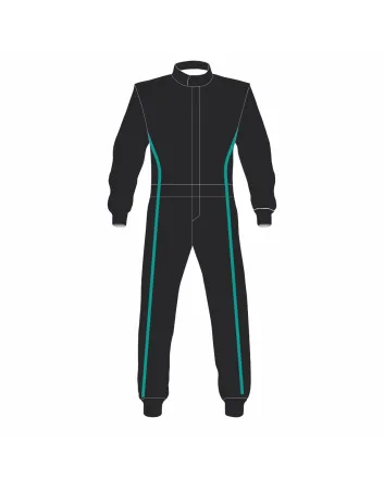 All-Black Kart Racing Suit