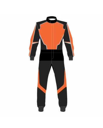 CRG Orange Kart Racing Suit