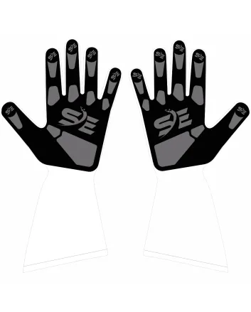 Kart-Racing-Gloves-Black-White-Front-View