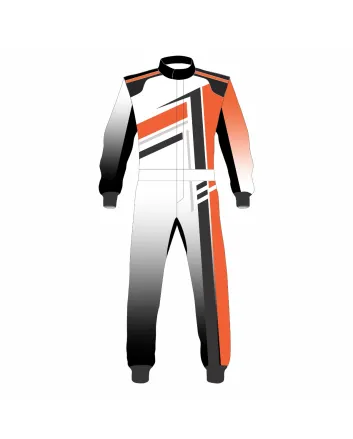Orange Kart Racing Suit