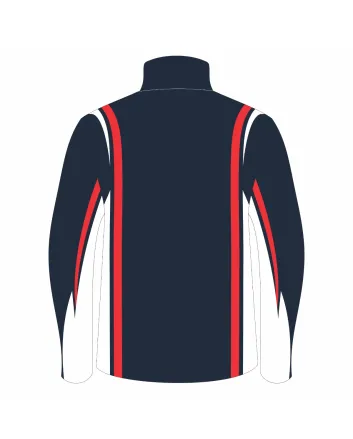 Navy Red White Team Jacket Combo
