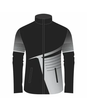 Black Silver Racing Team Jacket