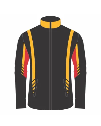 Black Yellow Racing Team Jacket