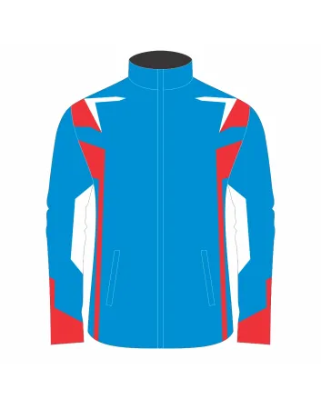 Royal Blue Red Racing Jacket