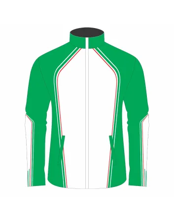 Green White Racing Team Jacket