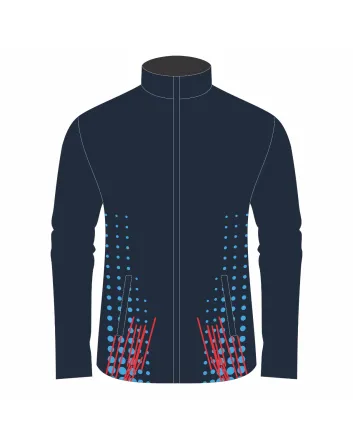 Navy Royal Blue Racing Jacket