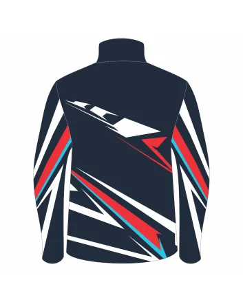 Navy Red White Racing Team Jacket