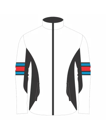 White Black Red Team Jacket